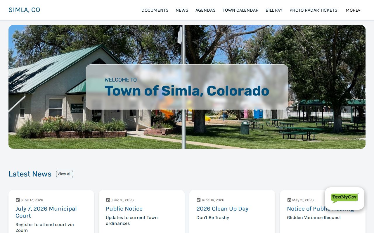 Simla criminal history official town source